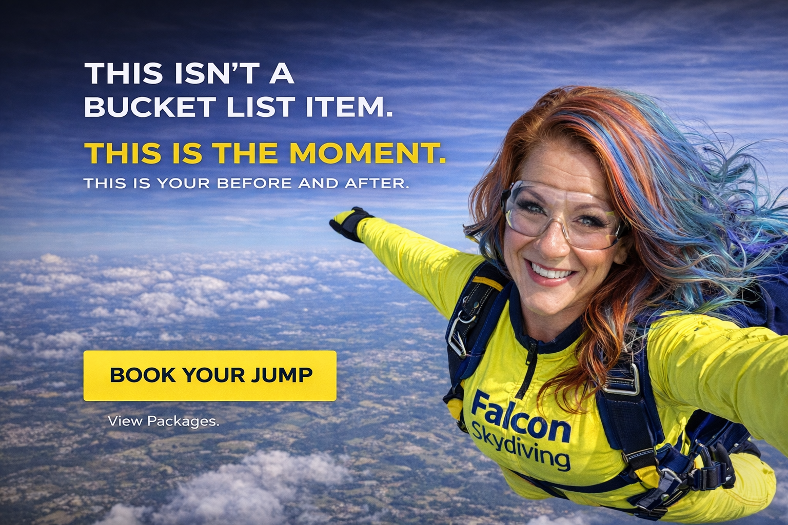 Before and after the moment — desktop